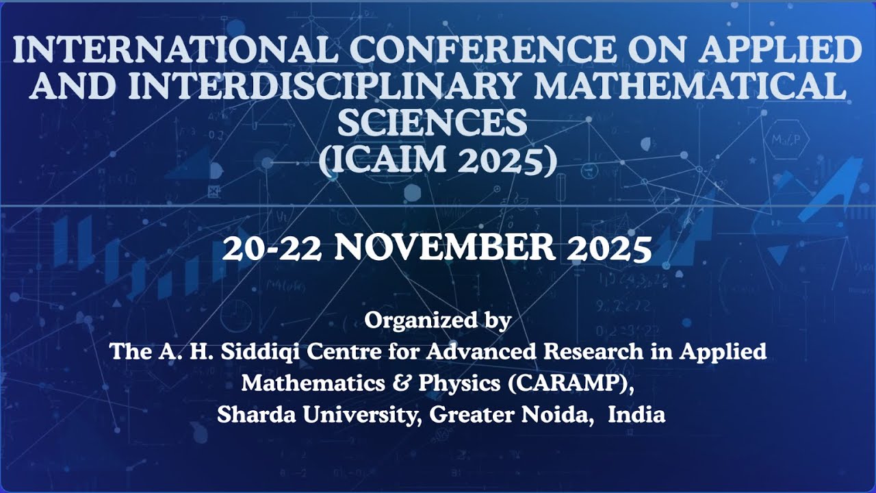 ICAIM-2025, VALEDICTORY FUNCTION || Sharda University