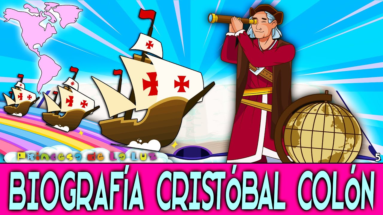 BIOGRAF&Iacute;A De CRIST&Oacute;BAL COL&Oacute;N 📜 GRANDES PERSONAJES De La HISTORIA 🤵 V&Iacute;DEOS Educativos Para NI&Ntilde;OS