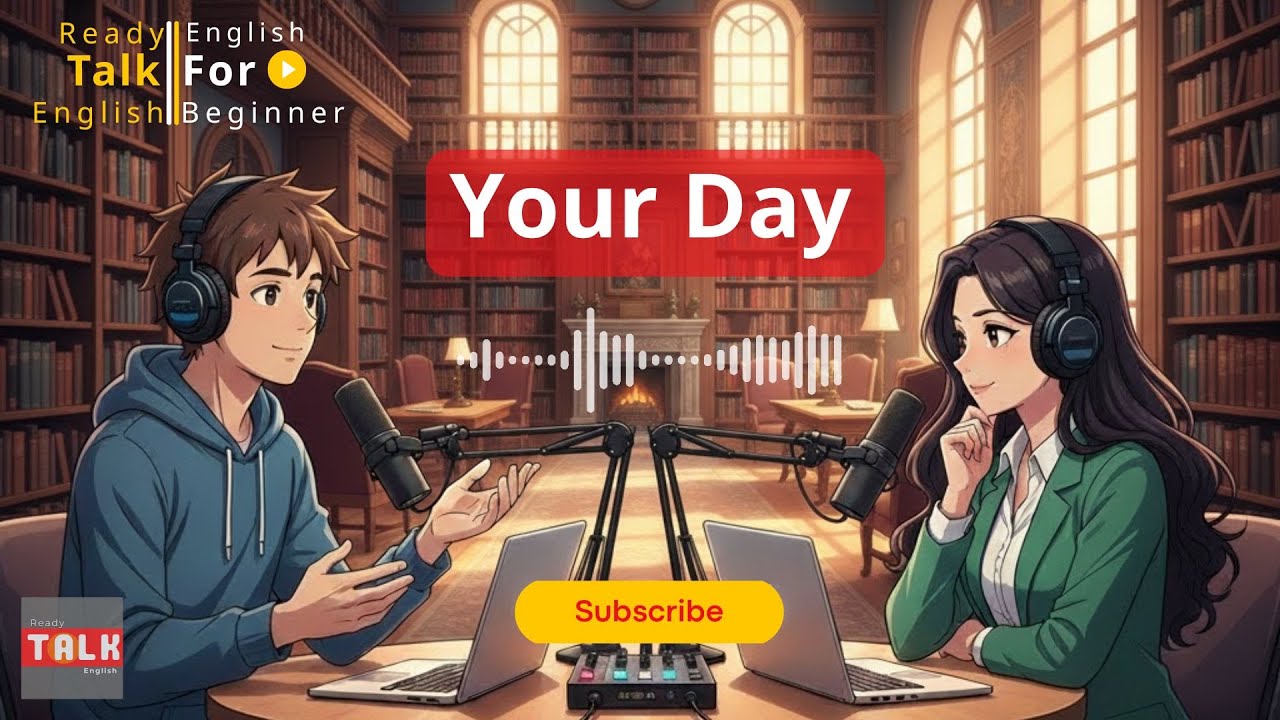 Talking About Your Day in English | Easy English Conversation for Beginners