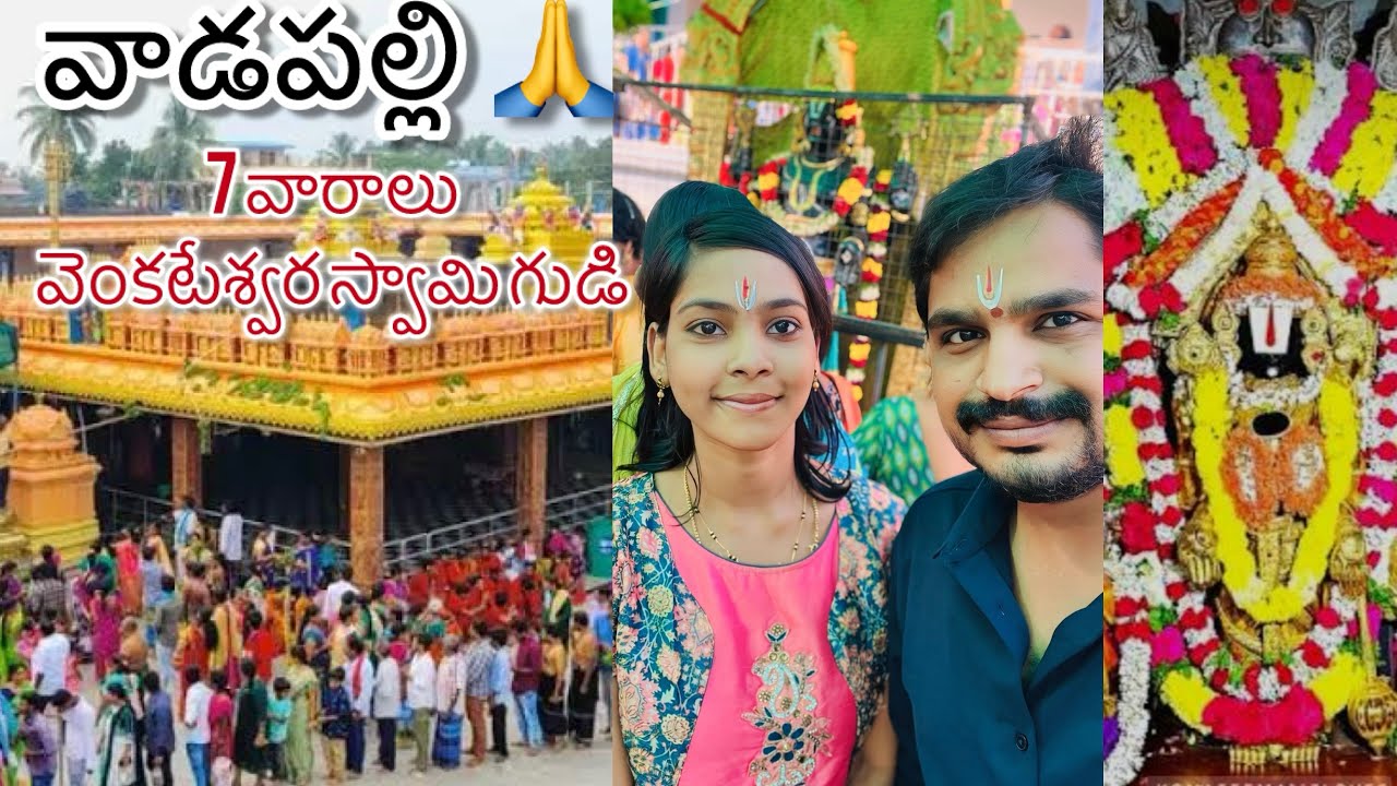 వాడపల్లి వెంకటేశ్వర స్వామి దర్శనం మాకు ఎలా జరిగిందో చూసేయండి 🙏😍 || vadapalli || ||temple || ||vlog||