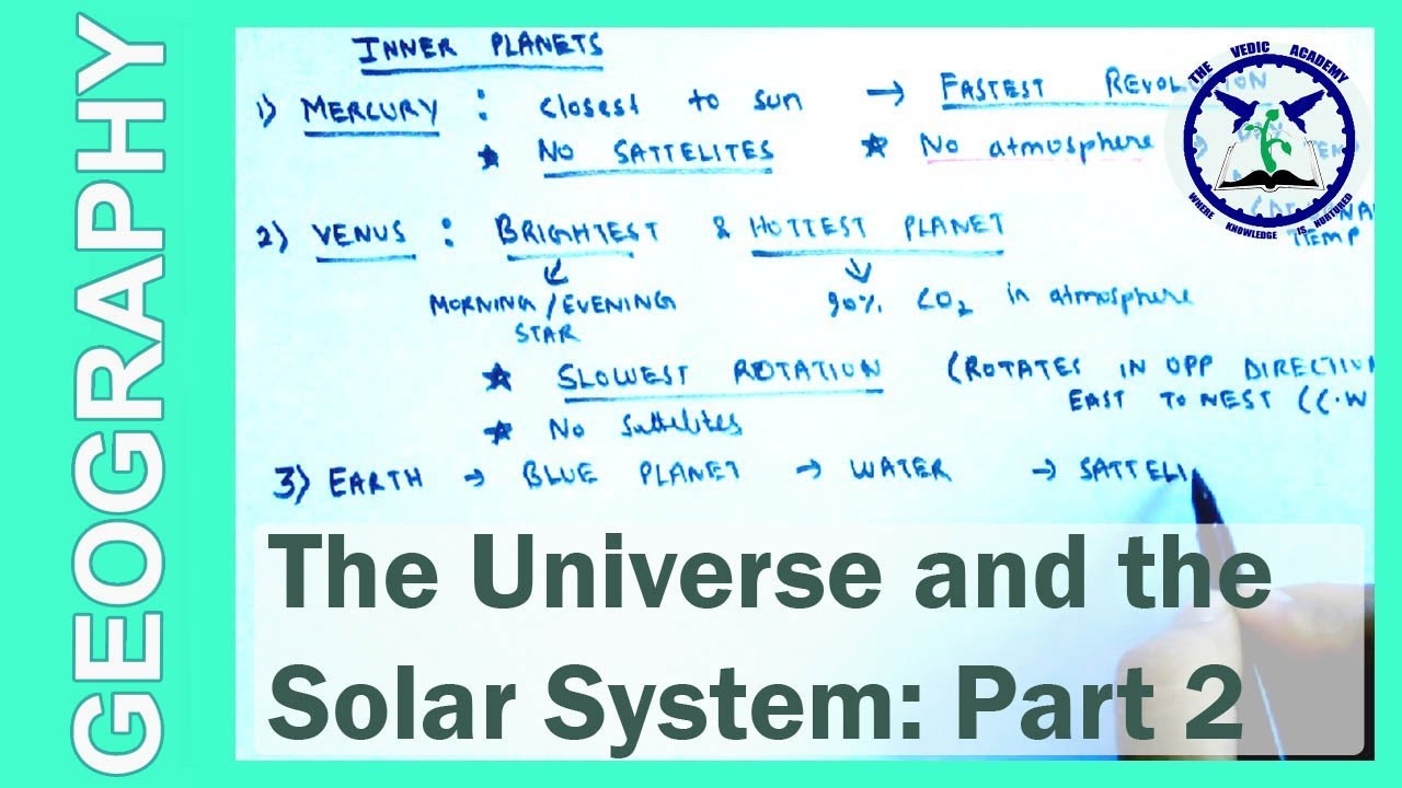 Universe and the Solar system: Part 2 | SSC Geography | by TVA