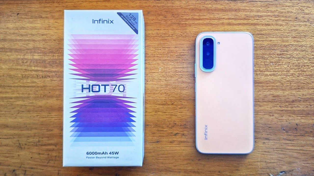 INFINIX HOT 70: РАСПАКОВКА И ПОЛНЫЙ ОБЗОР