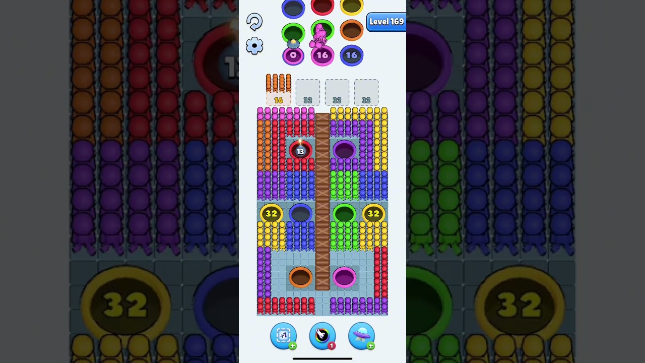 Game: Hole People - Gameplay Level 166 167 168 169 170