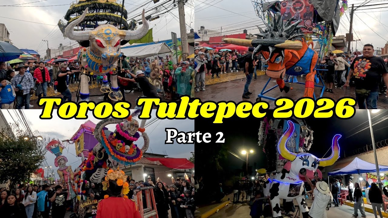 Recorrido De Toros Pirotécnicos Tultepec 2026, En Honor A San Juan De Dios (2).