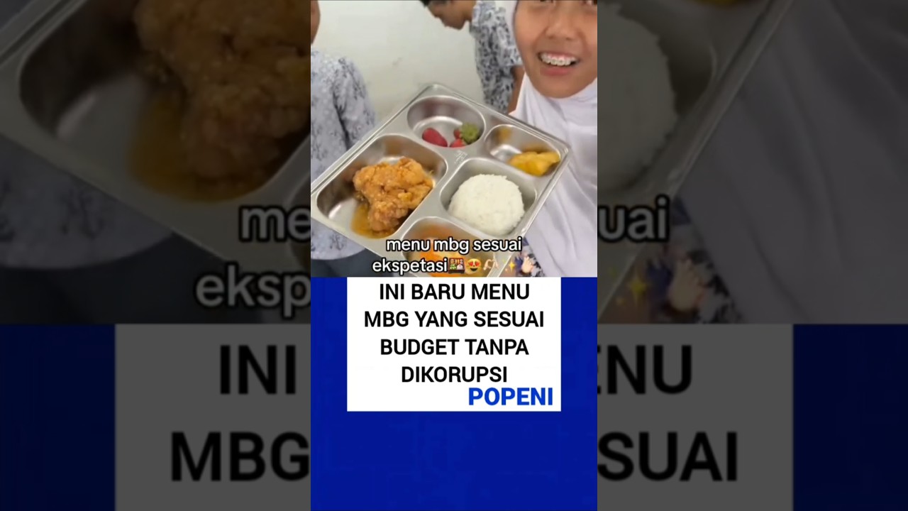 Ini baru menu MBG yang bener