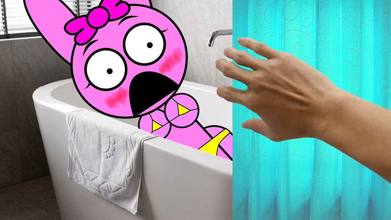 Burning PINKI &ndash; эксперимент в реальной жизни! (Sprunki в реальной жизни)