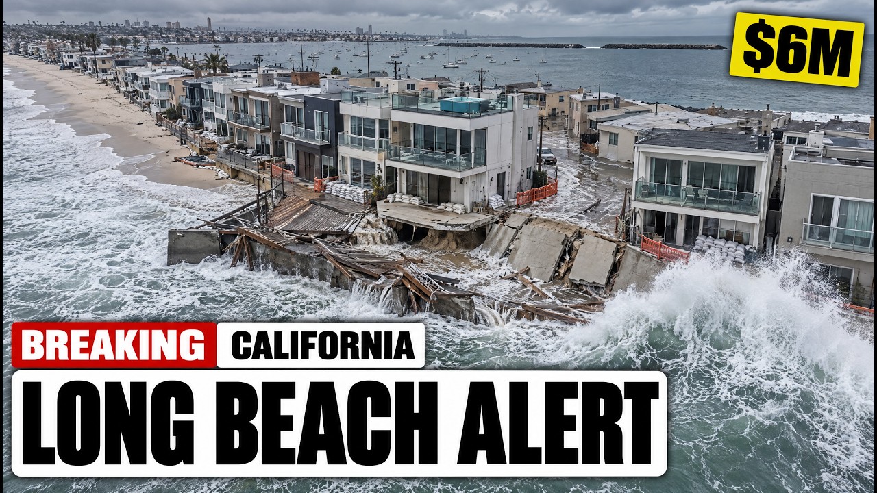 Long Beach's $6M Oceanfront Homes Just Lost Their Beach &mdash; And Nobody Can Stop It