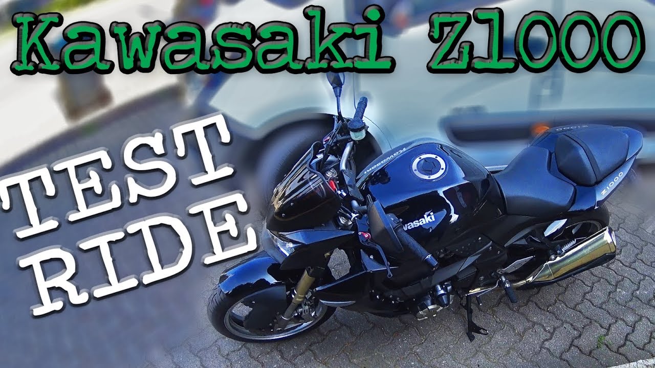 Kawasaki Z1000  (doomed) Test Ride!