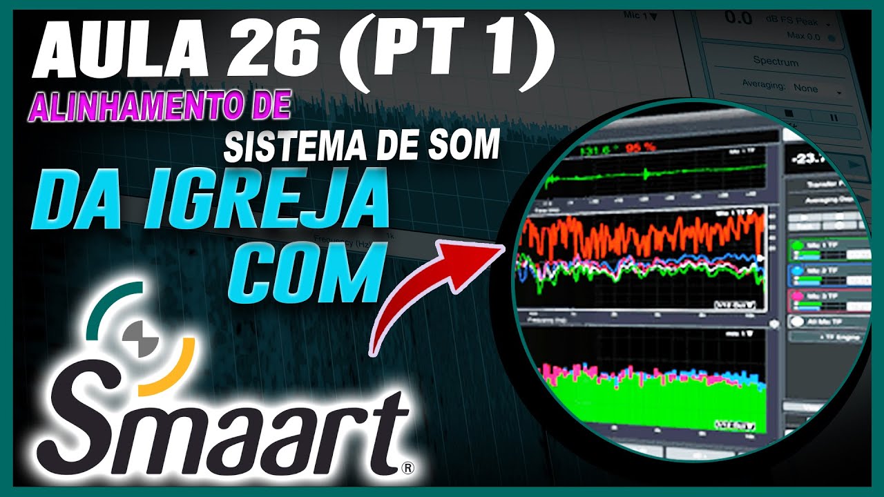 AULA 26 - ALINHAMENTO DE SOM DA IGREJA COM SMAART (PT 1)