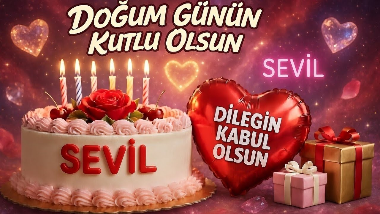 Sevil Doğum Günü Kutlama Şarkısı – Doğum Günün Kutlu Olsun Sevil
