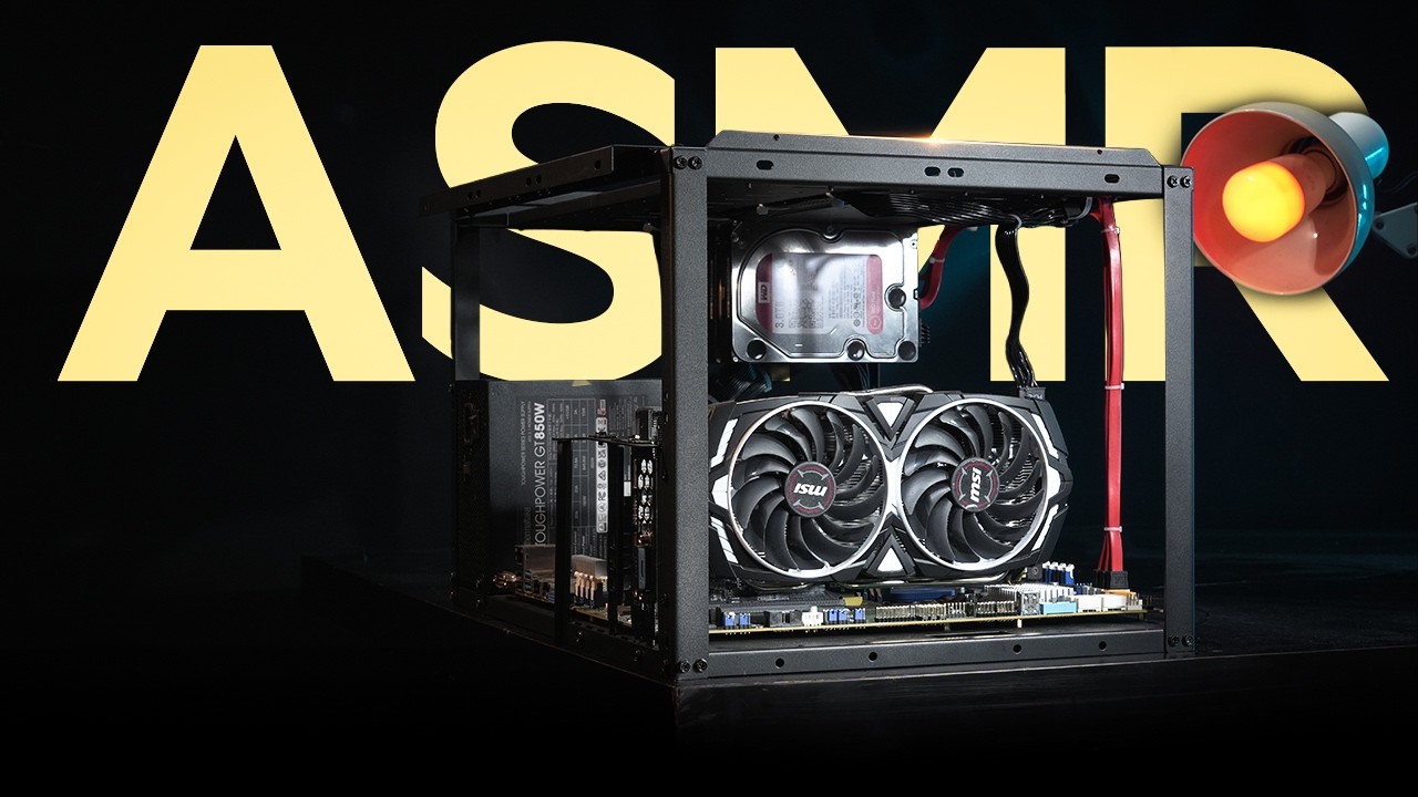 ASMR Nostalgic Workstation PC Build - Intel Xeon + Dual GPU