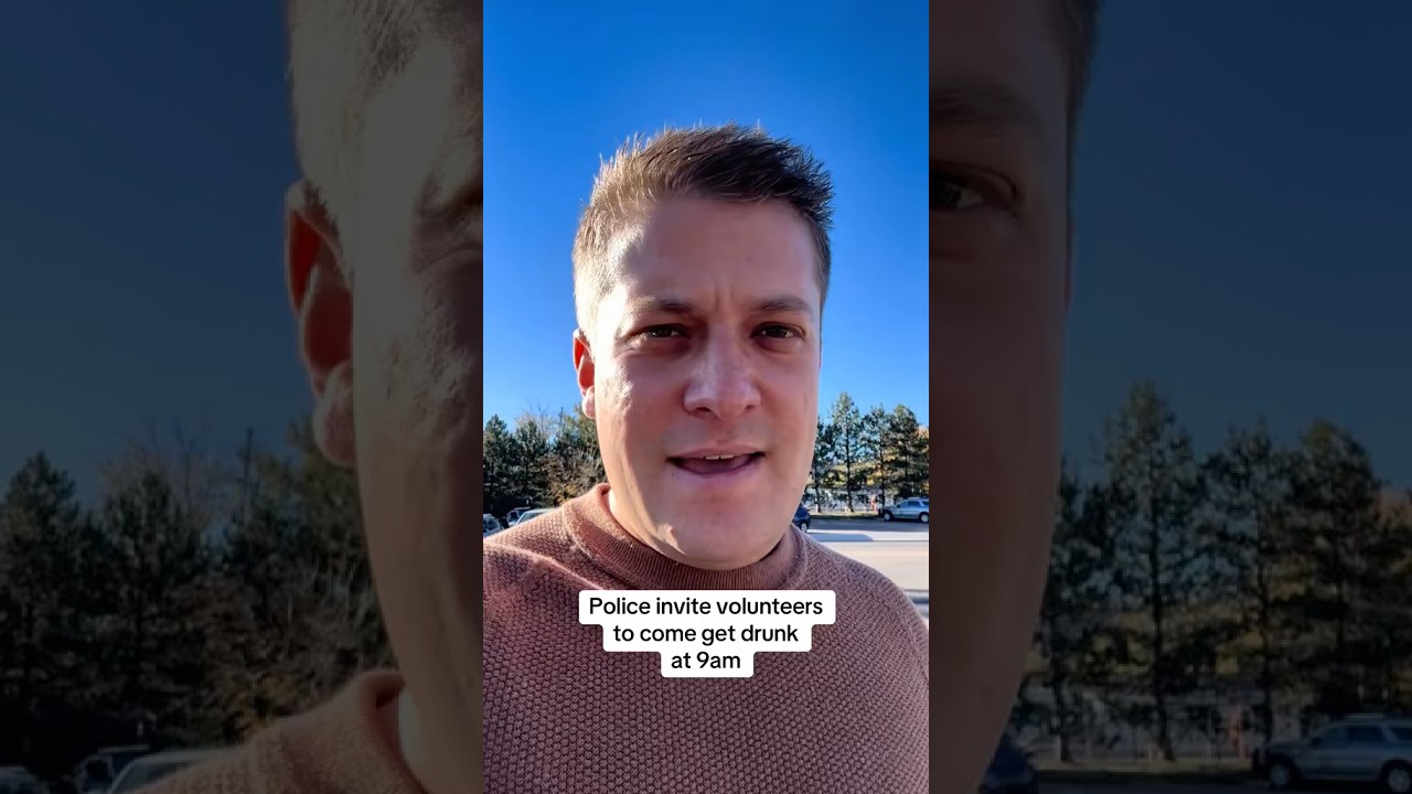 The best way for cops to practice spotting people who are drunk&hellip; is to get people drunk