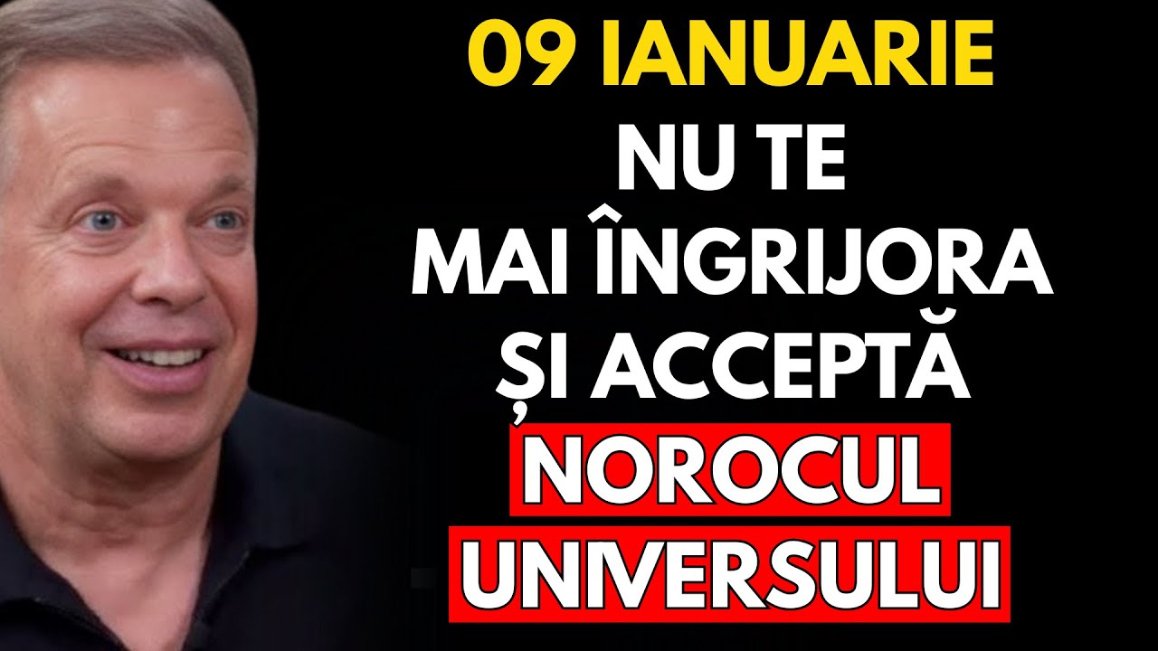 Abandonează-te Universului și eliberează-ți MINTEA pentru a primi NOROCUL - Joe Dispenza