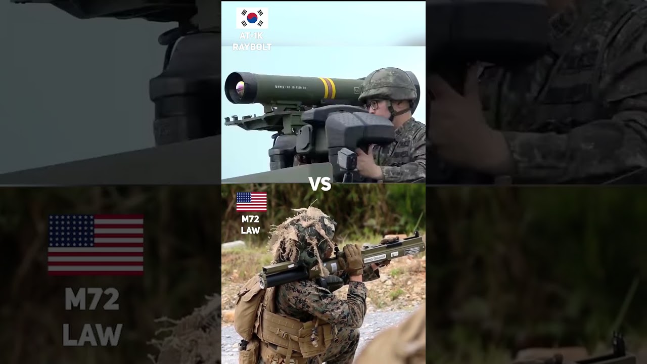 AT-1K RAYBOLT vs M72 LAW 💥 Which One Would YOU Trust? 🤯 #usa