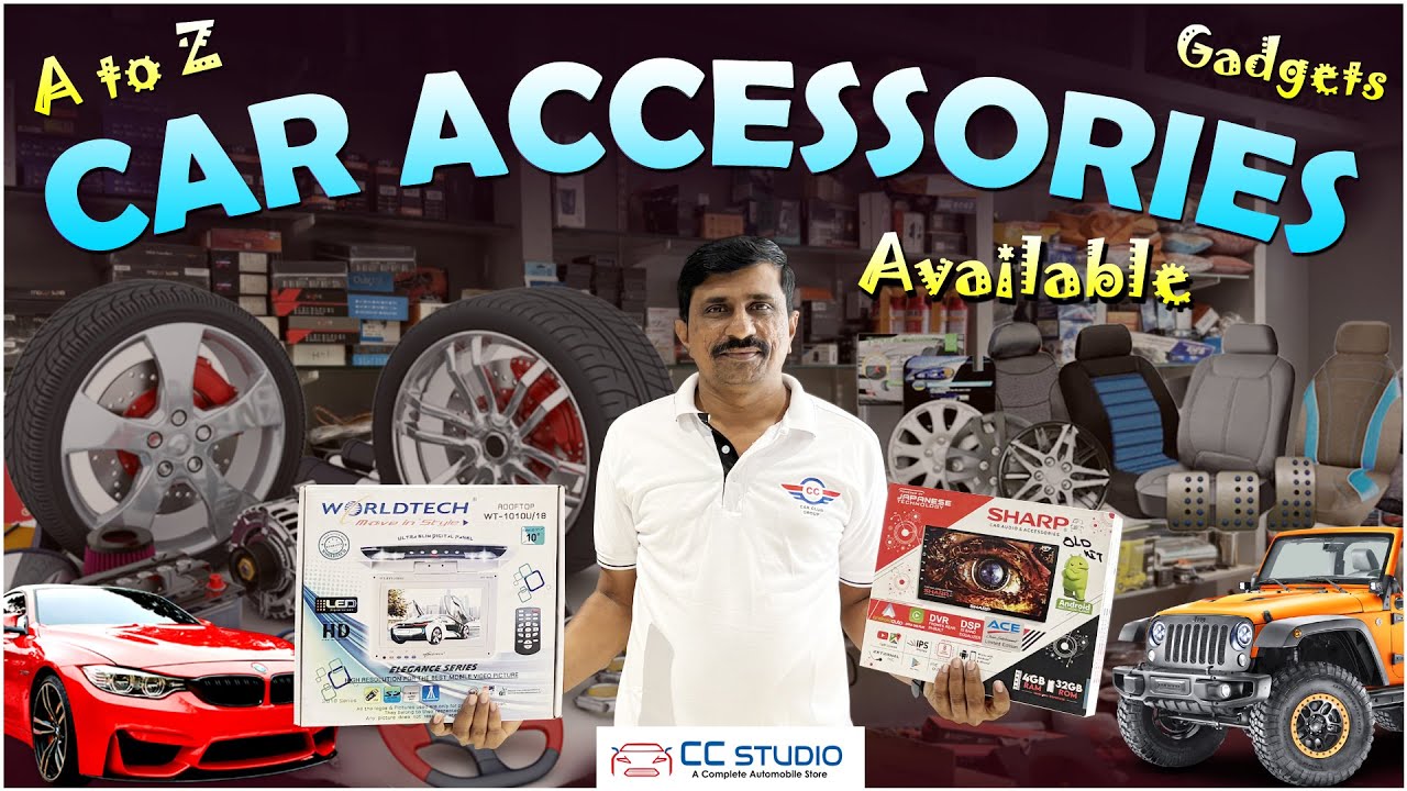 A to Z Car Accessories Available | CC Studio | Car Service | Car Modification | Car Gadgets | 