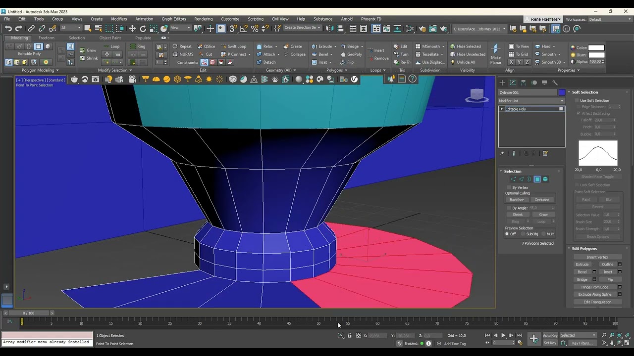 3ds Max Interior Modelling Oven Timelapse for my Online Class at Comcave College Germany