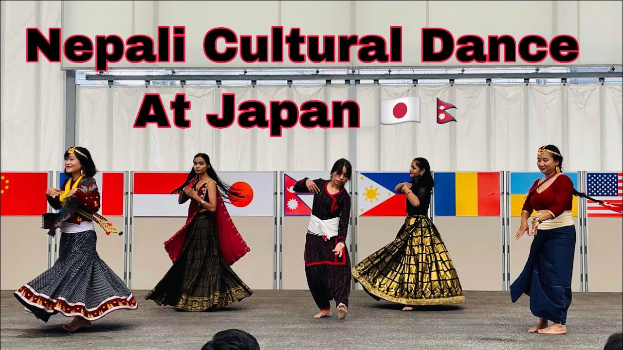NEPALI CULTURAL DANCE AT JAPAN 🇯🇵🇳🇵/ * International Event / fukuoka