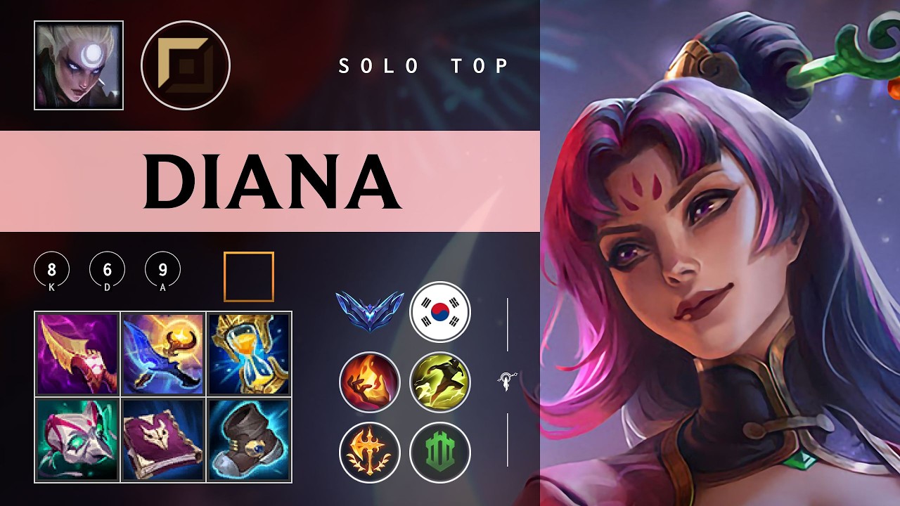Diana Top vs K'Sante - KR Diamond Patch 26.03