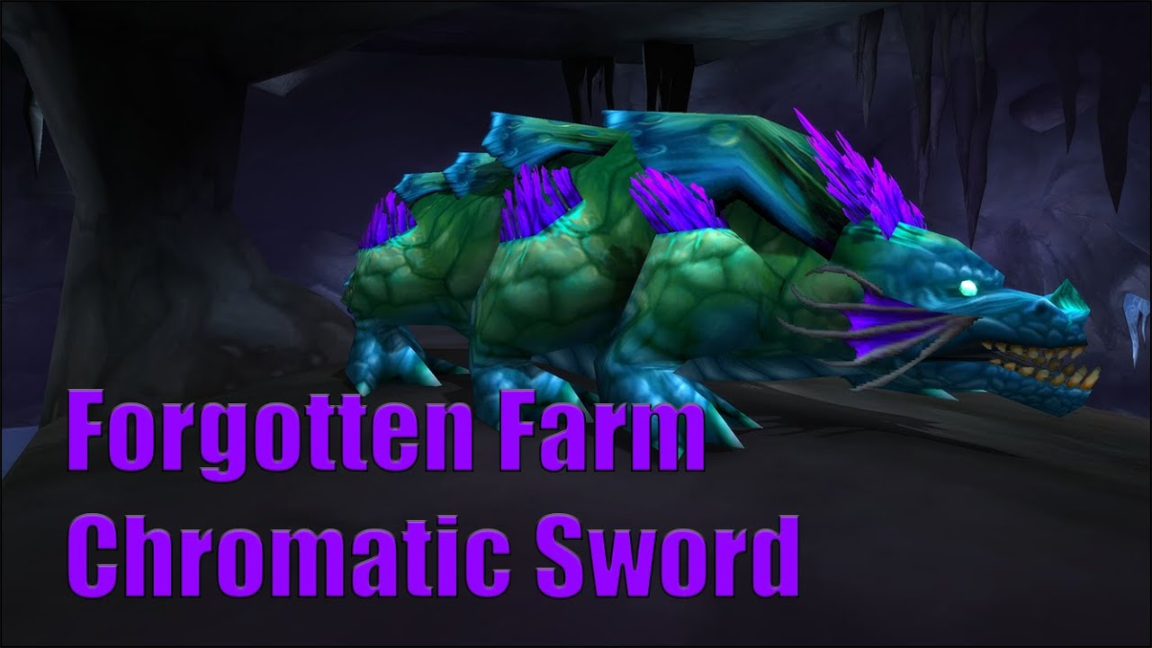 Make 210k Gold Farming the Chromatic Sword - Forgotten Farm Friday