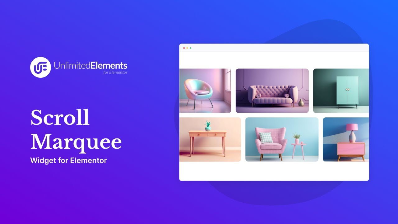 Как создать эффект прокручиваемой области в Elementor