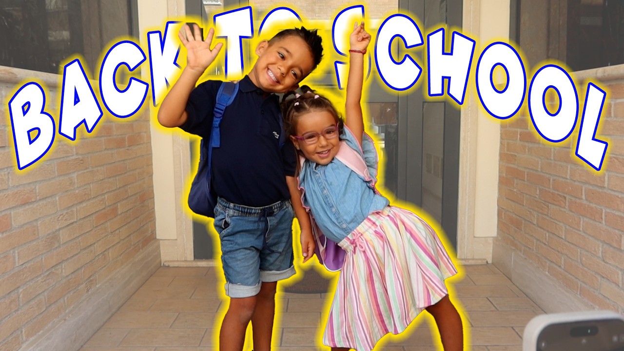 PRIMO GIORNO di SCUOLA dei nostri FIGLI