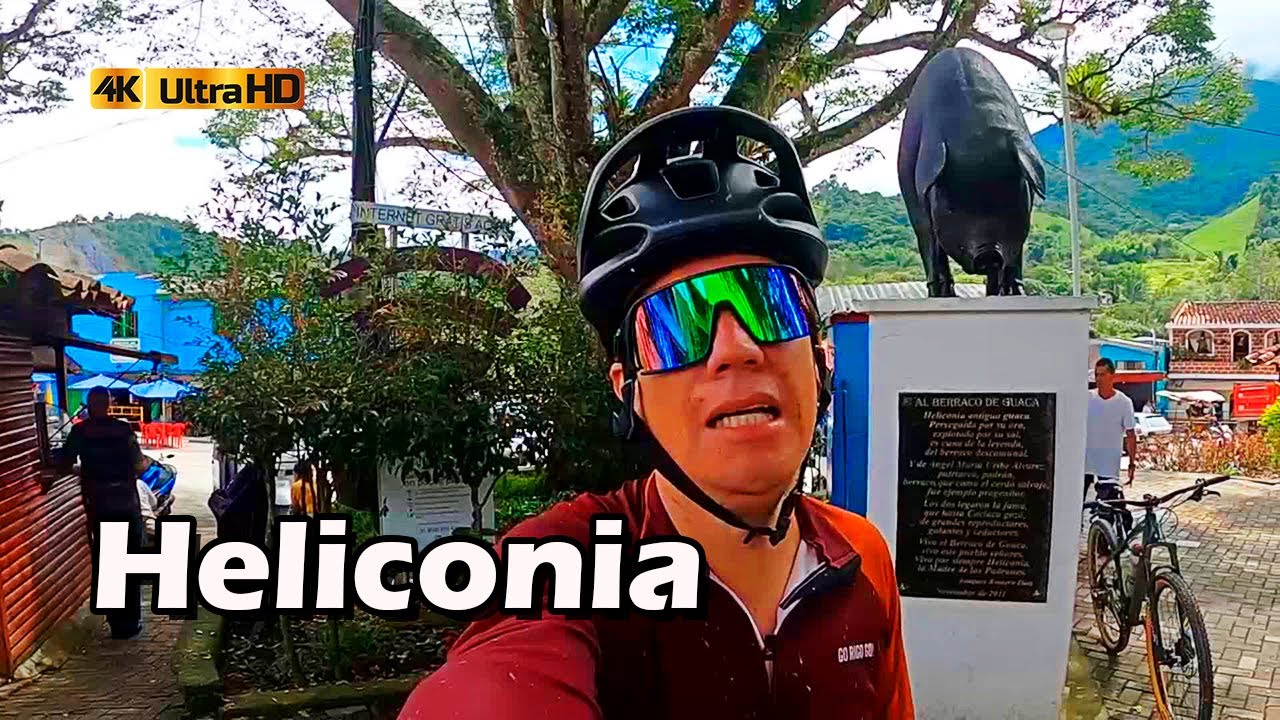 HELICONIA en BICICLETA MTB Medellin
