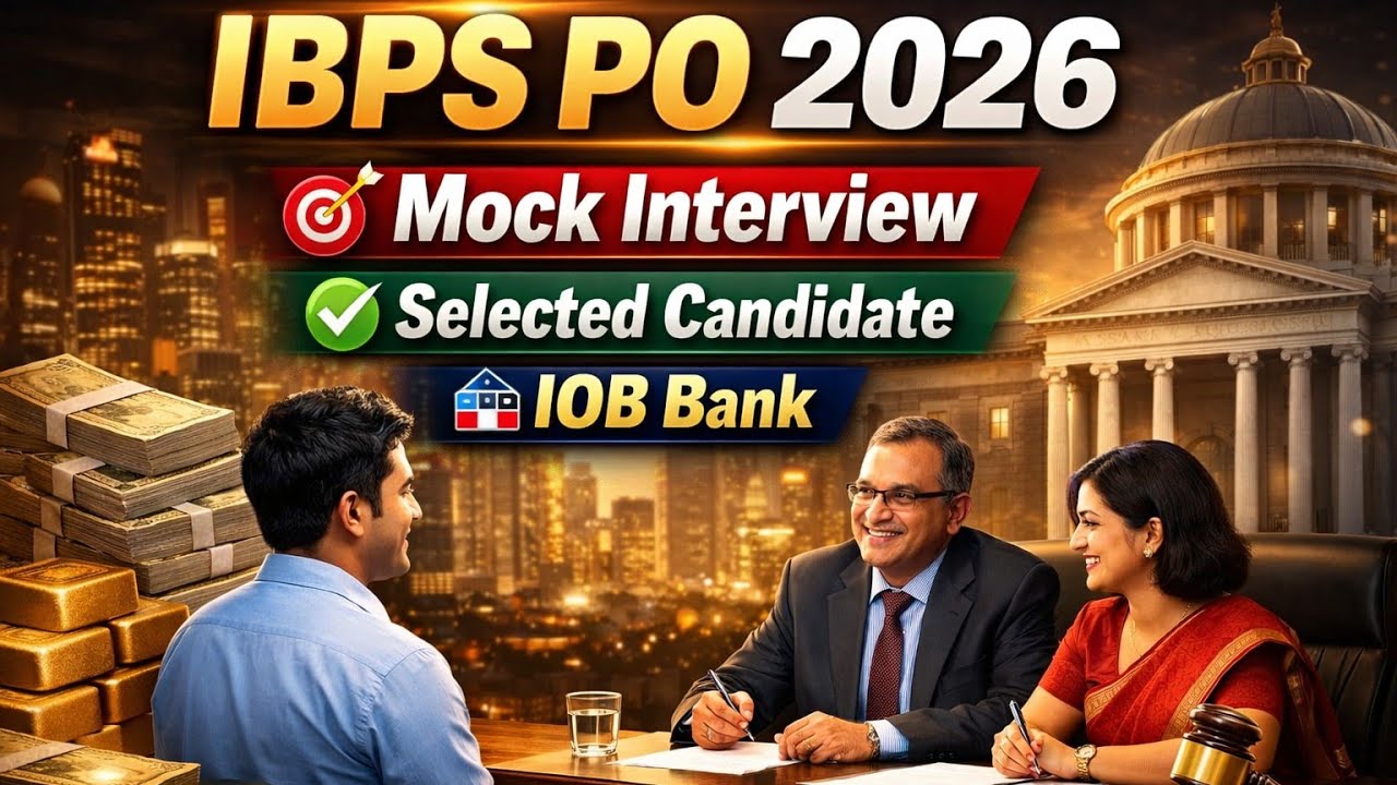 Mock interview of IBPS PO selected student 