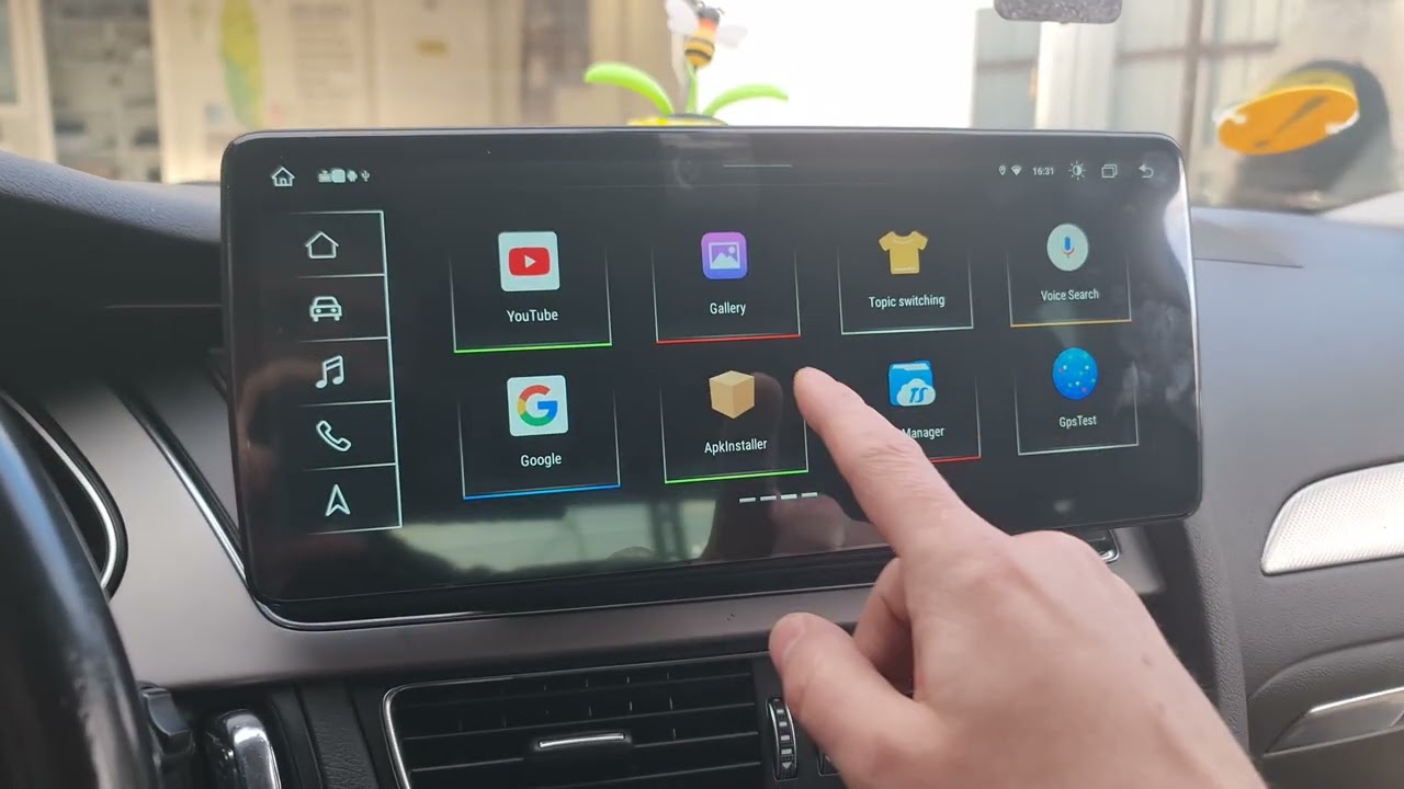 Audi A4 B8 2013 Navigatie Android 13 4GRAM 64Grom Ecran 12'3Inch Cam Marsarier Ahd  Cam Trafic 