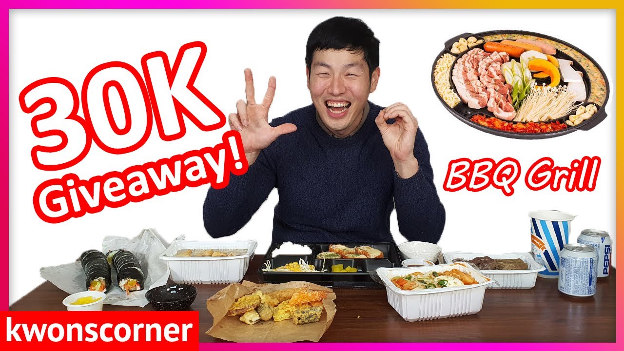 30K Giveaway Korean Street Food Mukbang! (& Lemons) | New Year's Resolutions 2021