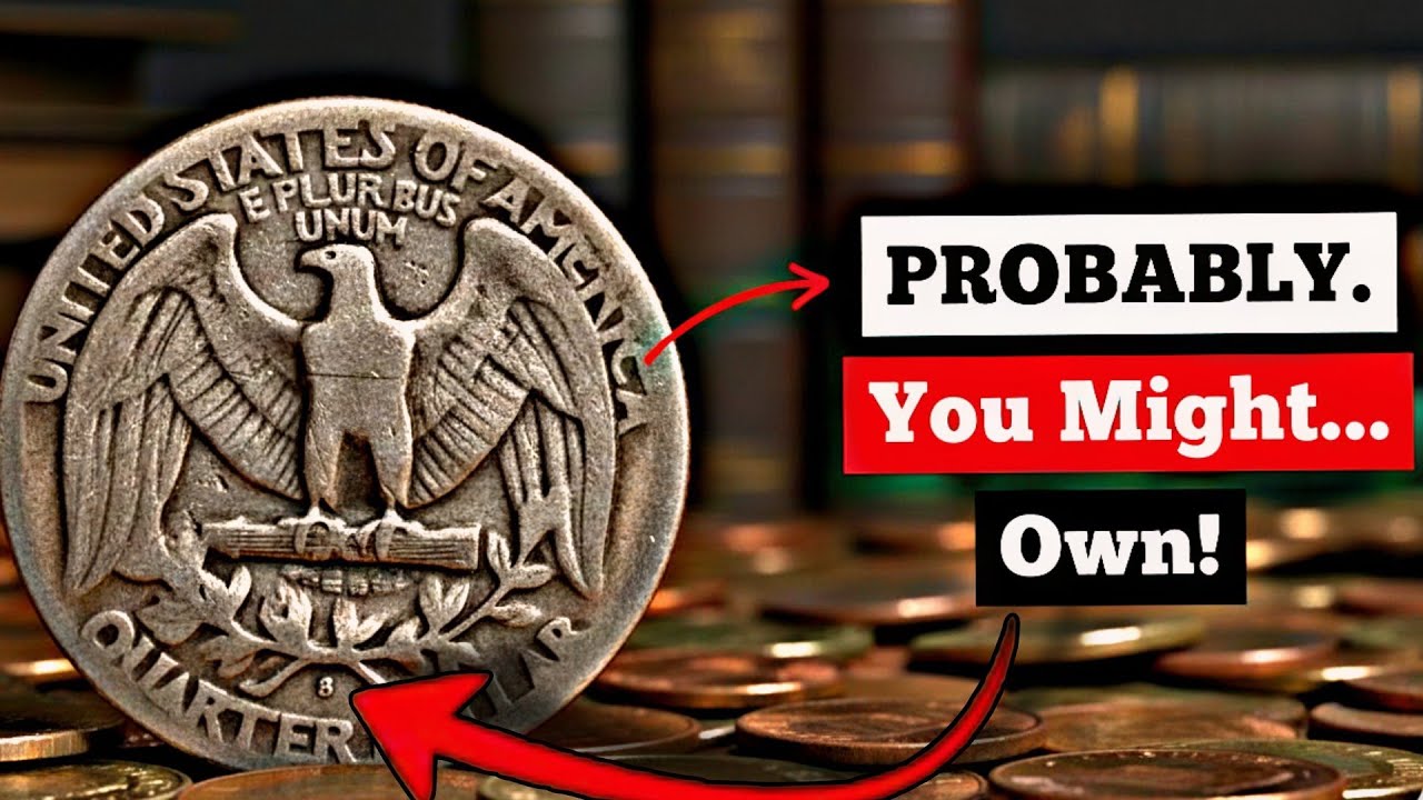 “20 Old Washington Quarters You Might Own – Legendary ‘Spitting Eagle’ Error!”