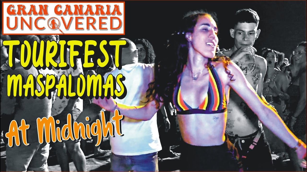 Гран-Канария открыта: Tourifest Maspalomas 2025 в Mignight! Пляжная вечеринка, ночная жизнь, девушки