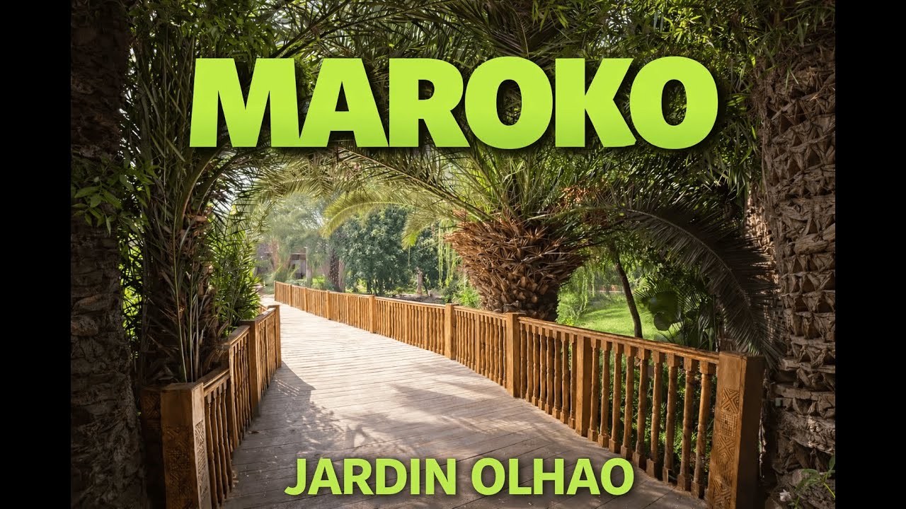 Maroko, Agadir, Jardin Olhao Agadir