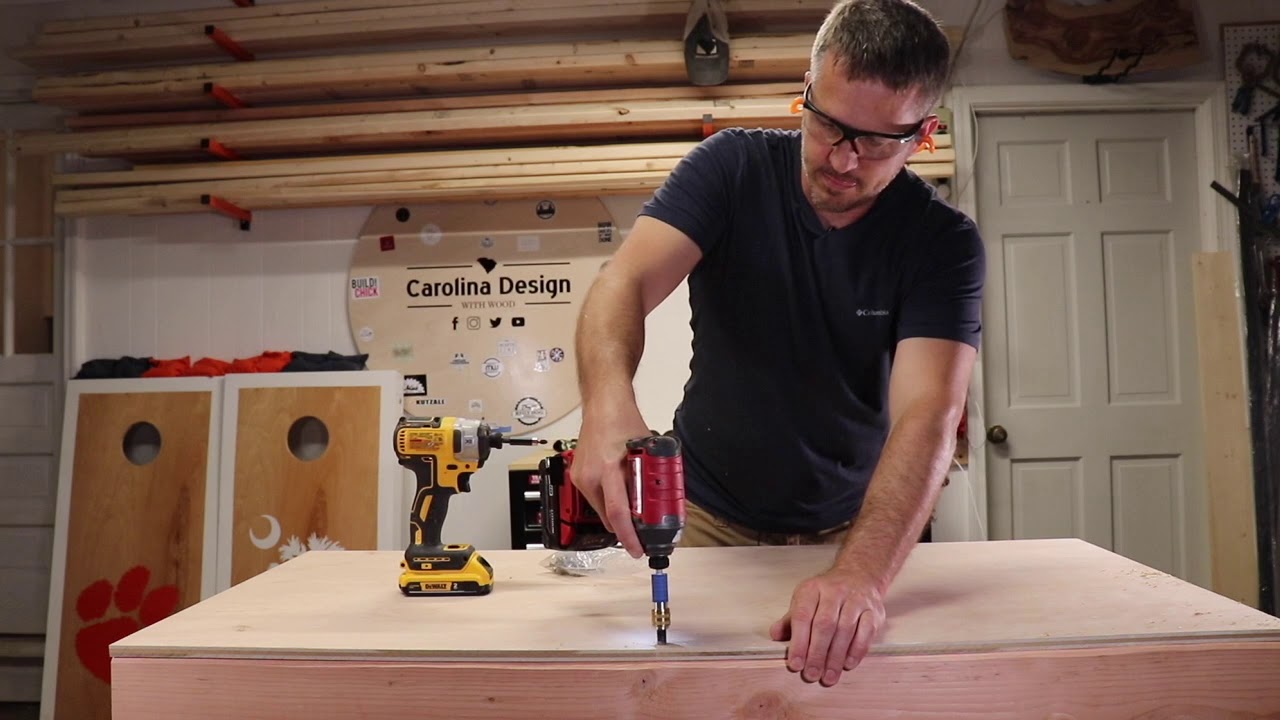How to make cornhole boards!!!!