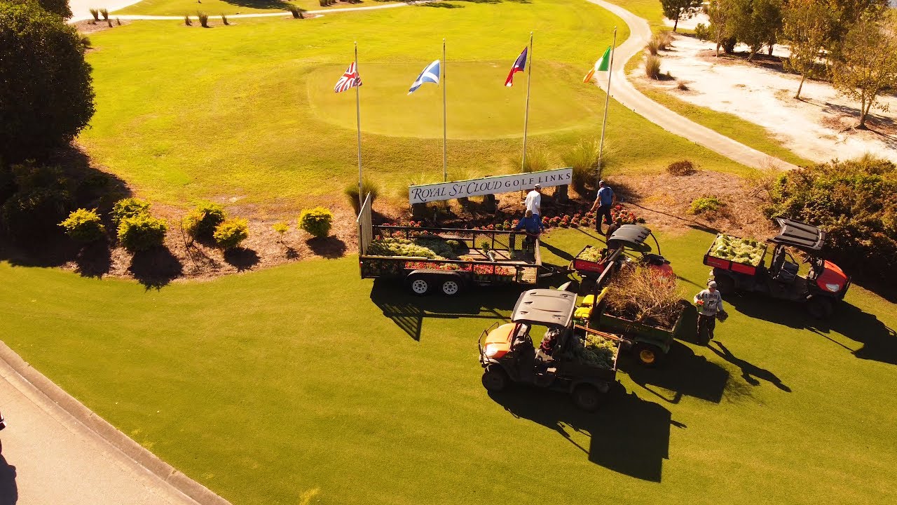 ROYAL ST. CLOUD GOLF LINKS | RELAXING 4K FLYOVER | LOFI