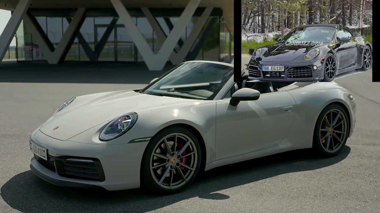 2023 Porsche 911 Carrera Convertible Receiving Slick New Styling