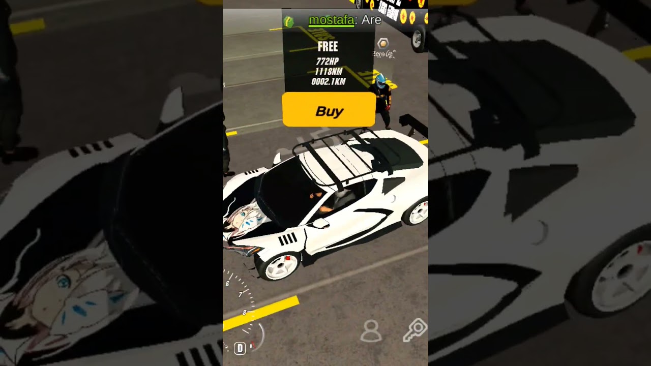 FREE DESIGN CORVETTE SOLD🥵127 OUT OF 200 #carparking #gaming #youtubeshorts #views #viral #subscribe