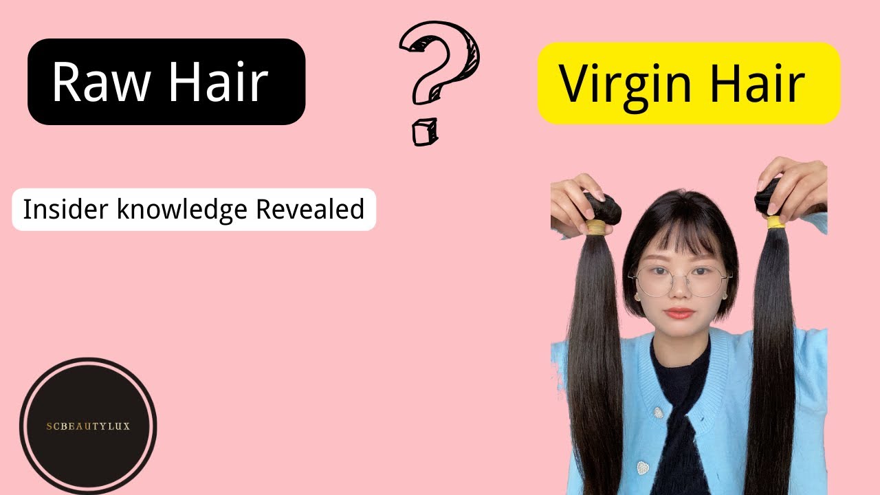 🤔What's The Difference? Raw Hair Vs Virgin Hair #rawhair