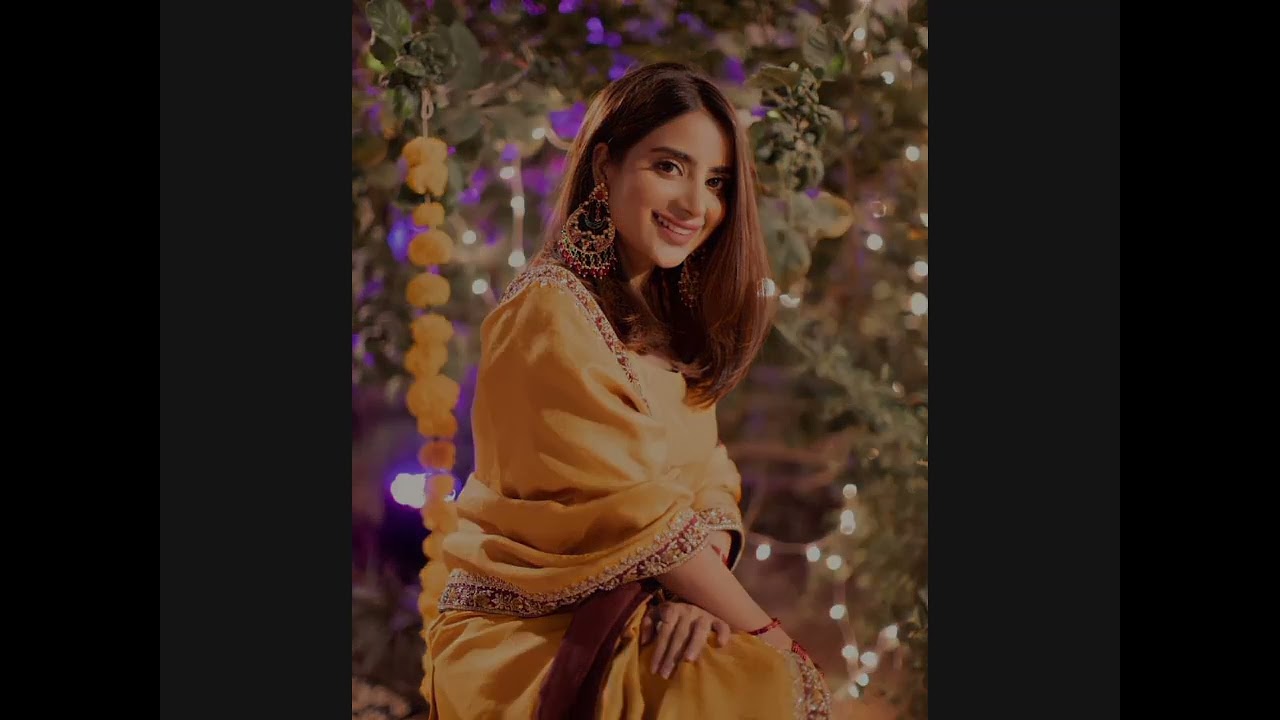 mariam ansari wedding highlights with saboor aly and ali ansari pictures