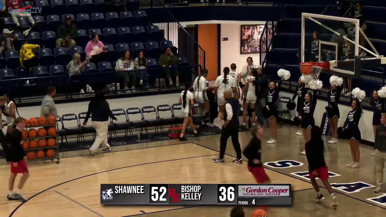 SHS Girls Basketball 2025 vs Bishop Kelley - Shawnee, Oklahoma sports provided by ShawneeCTV