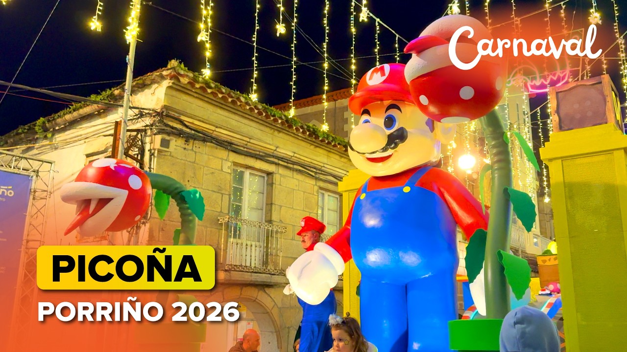 Comparsa A PICO&Ntilde;A de Salceda de Caselas 🥳 | CARNAVAL de Porri&ntilde;o 2026 🎭