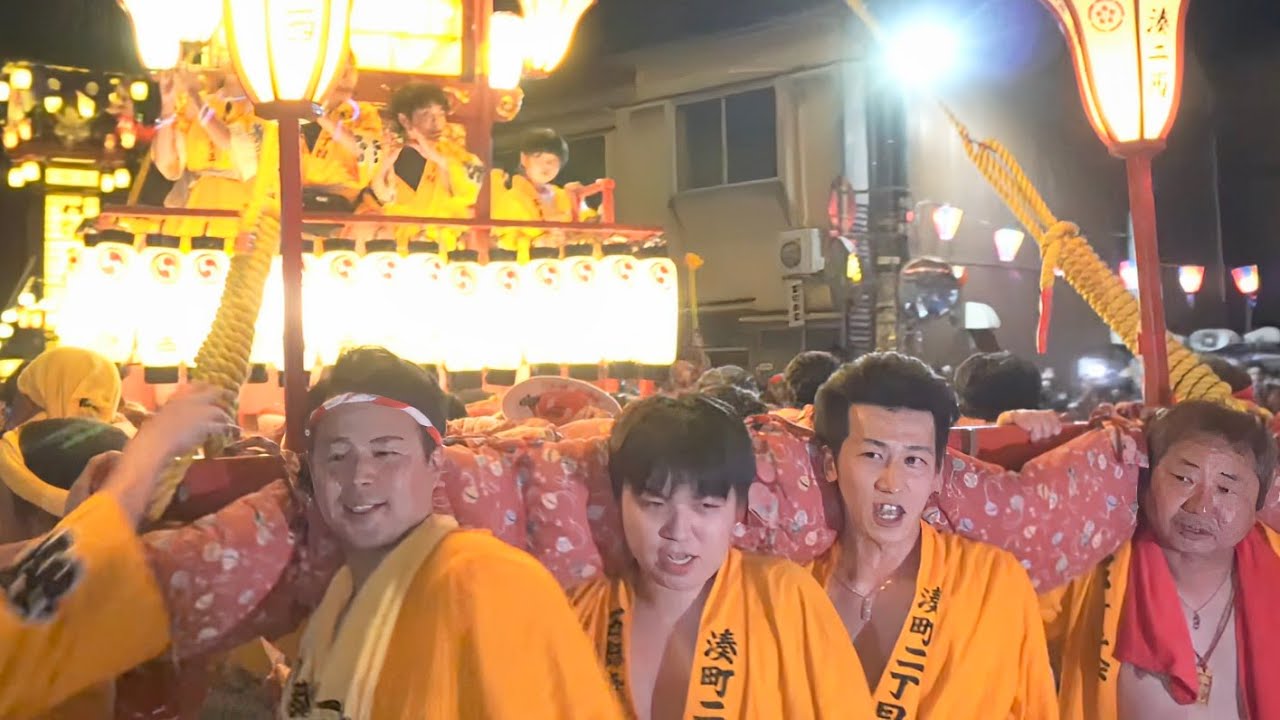 【キリコ祭り】七尾祇園祭2025①（各町巡行 〜 仮宮集合まで）　－　2025.7.12