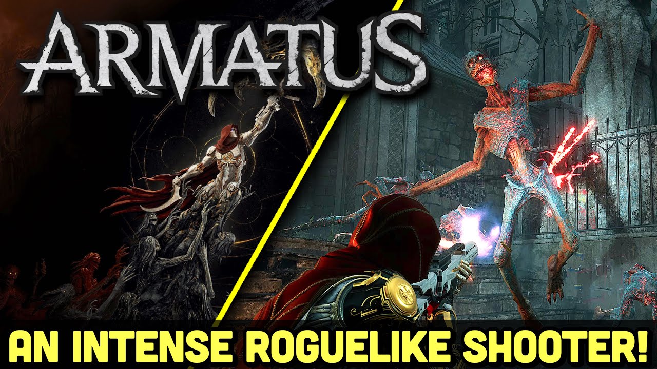 This Roguelite Demon Shooter is BRUTAL | Armatus Gameplay