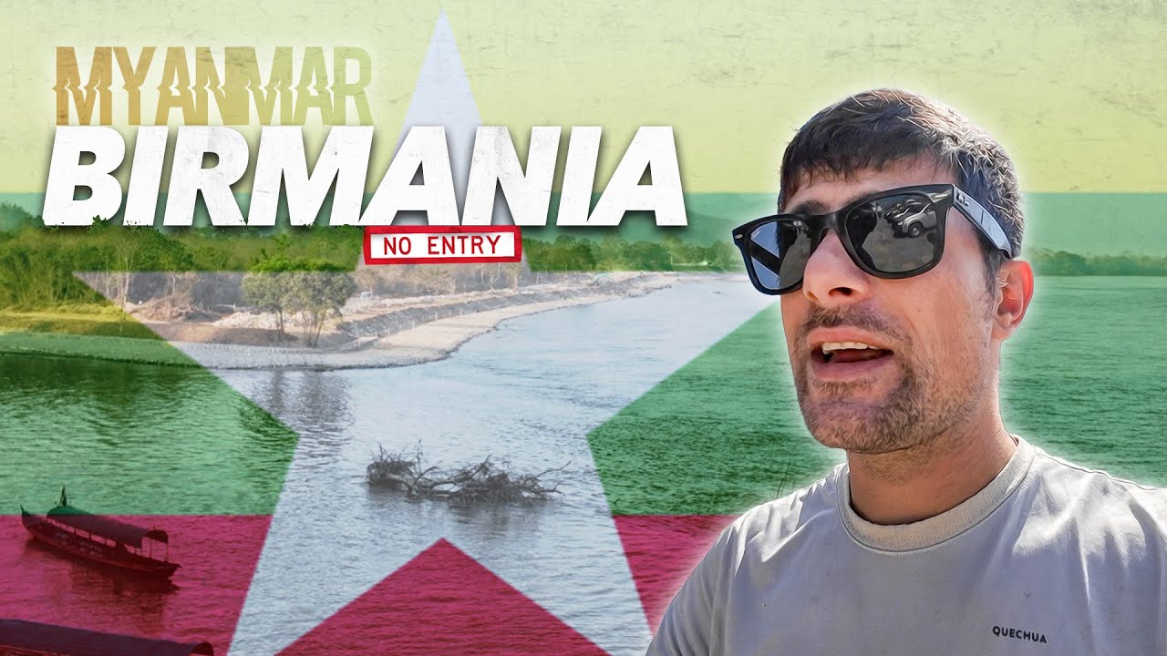 Ai confini col paese OFF LIMITS... LA BIRMANIA! Thailandia 🇹🇭 ep.4