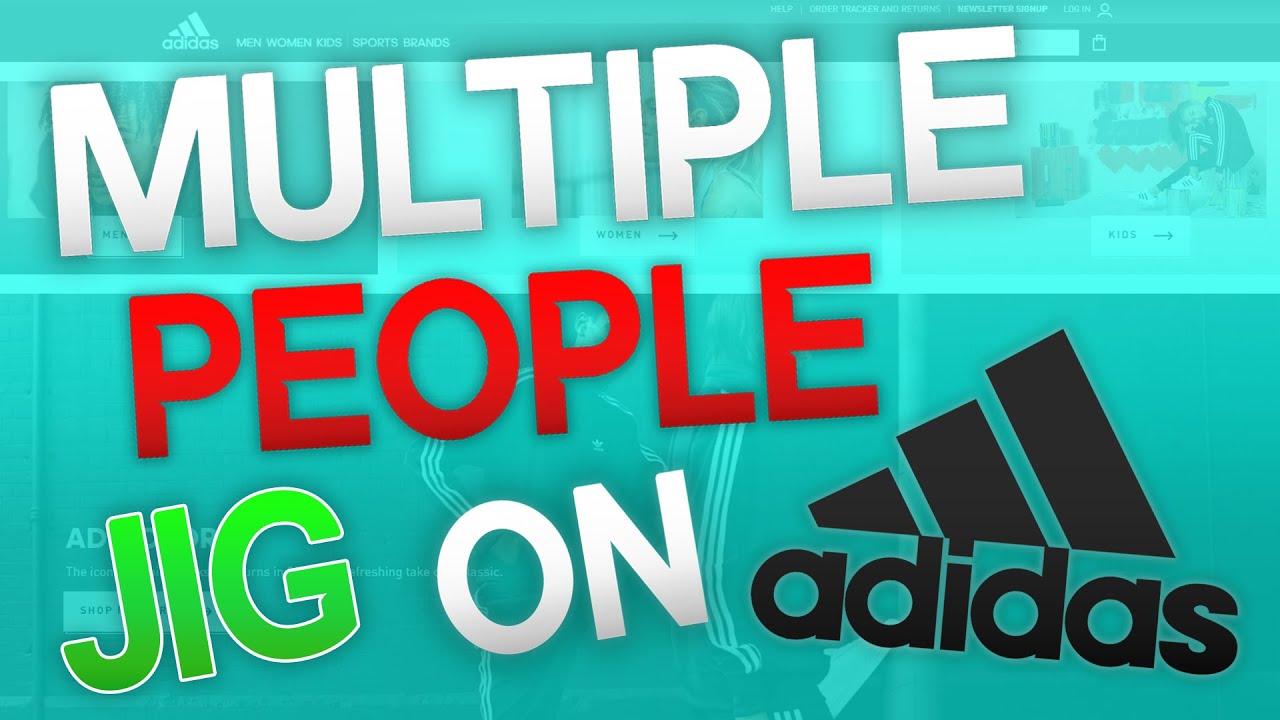 How to MANUALLY Cop on Adidas (Multiple People Jig)
