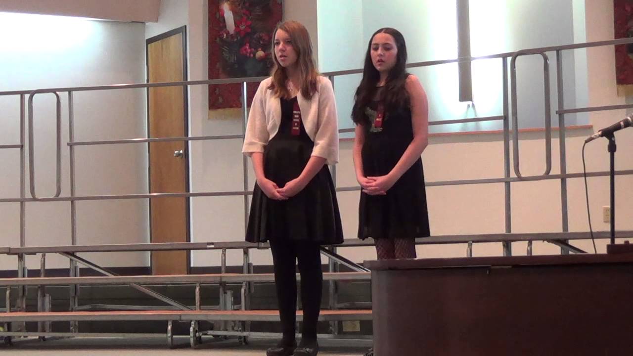 The Water Is Wide (Duet) (PMF 2015 Jocelyn & Brea)