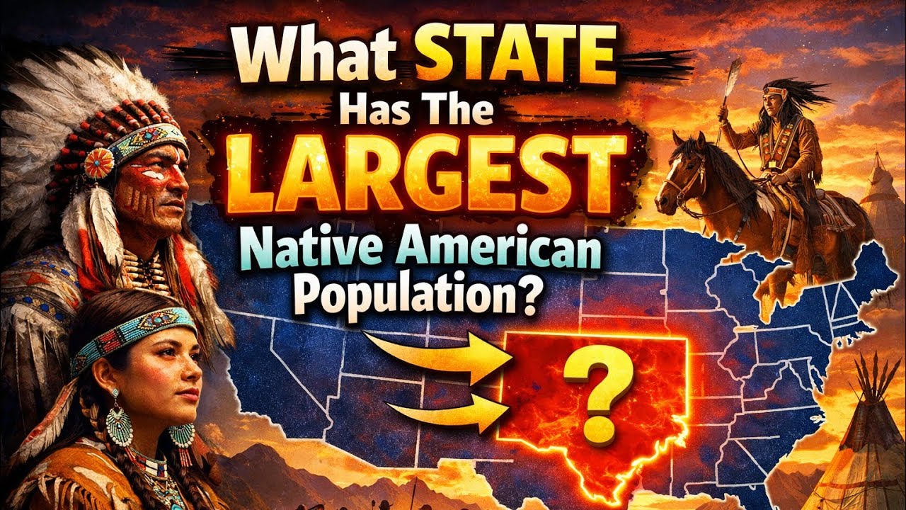What STATE Has The LARGEST Native American Population?