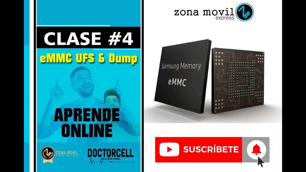 eMMC UFS y Crear Dump - Clase 4