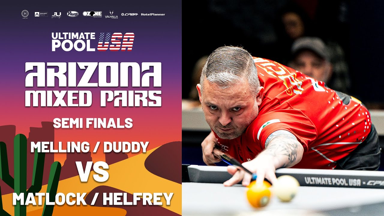 Arizona Mixed Pairs Semi Final's | Chris Melling & Emily Duddy vs David Matlock & Jordan Helfery