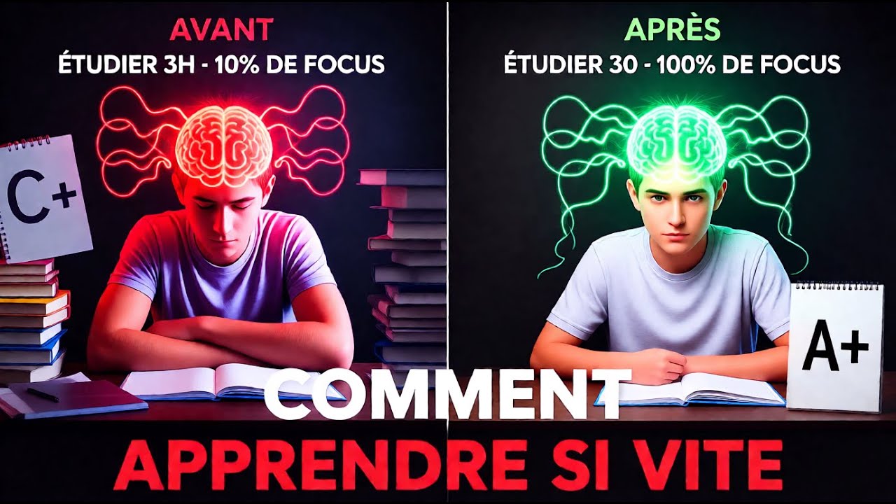 Comment apprendre 10×  plus vite (méthodes prouvées par la science)