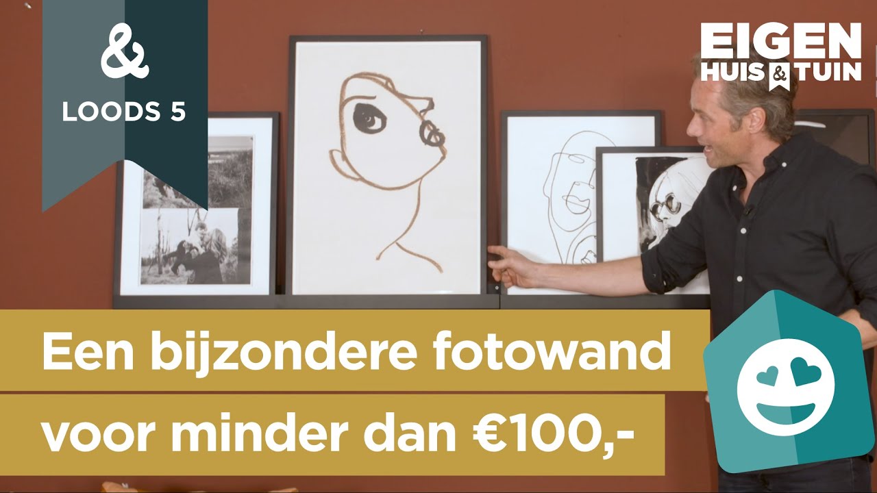 Een bijzondere fotowand maken voor minder dan &euro;100? Zo dus! | #loods5